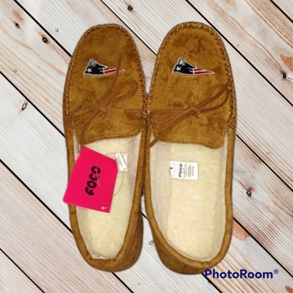 New England Patriots Moccasins 